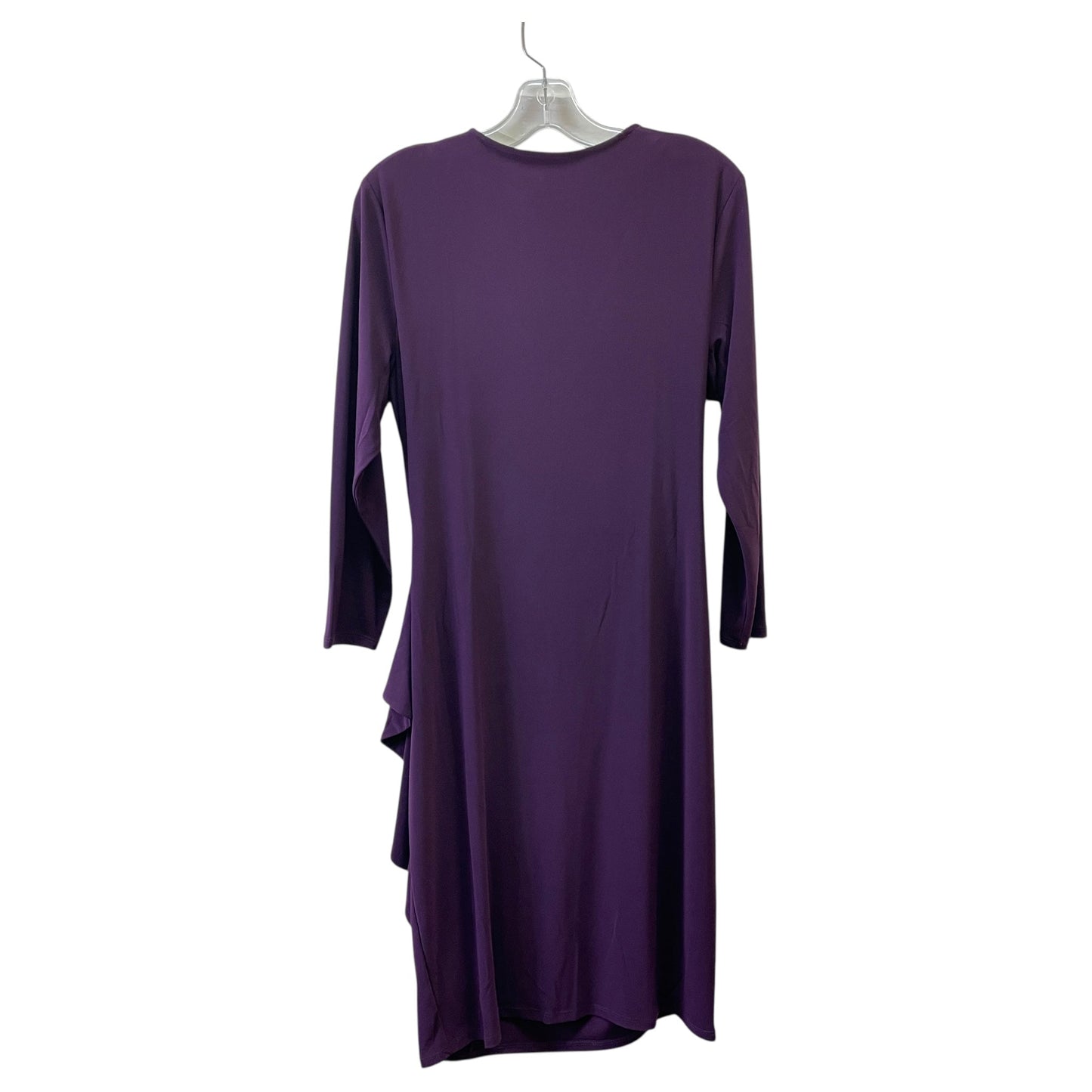 Dress Casual Midi By Anne Klein In Purple, Size:10