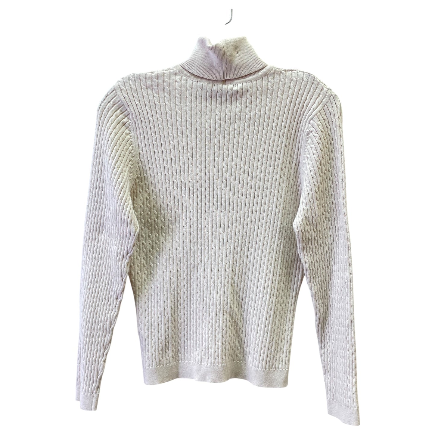 Sweater 2Pc By Jeanne Pierre In Beige, Size:L