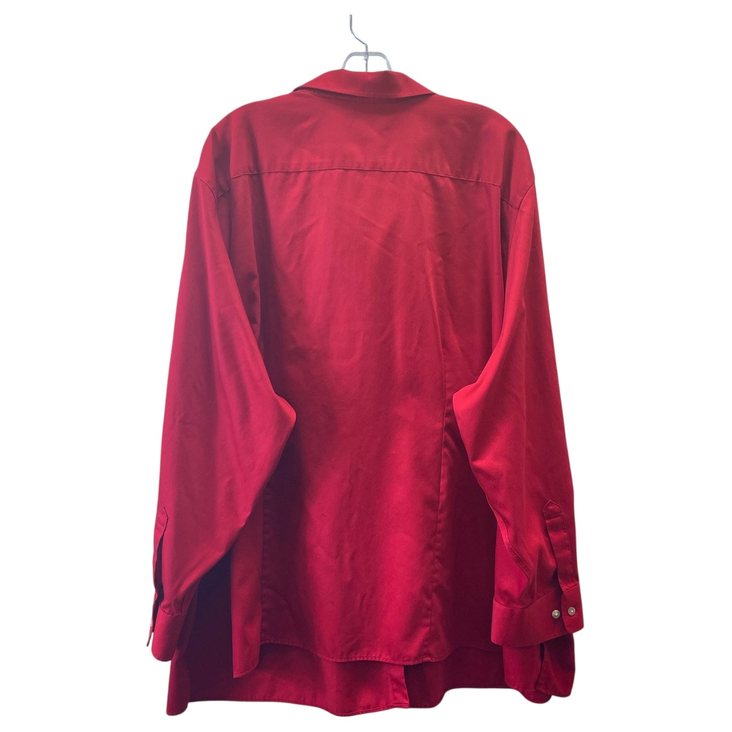 Top Ls By Lands End In Red, Size:4X