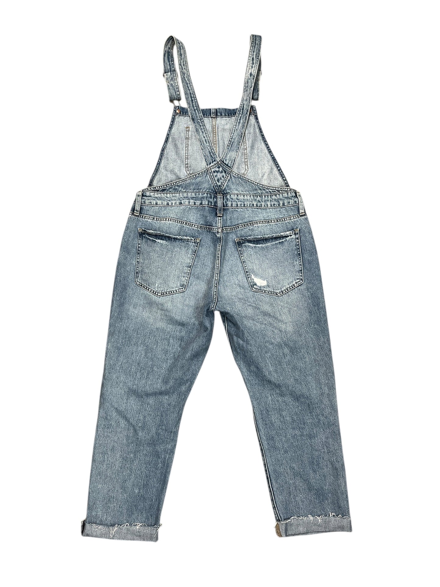 Overalls By Lucky Brand In Blue Denim, Size:M