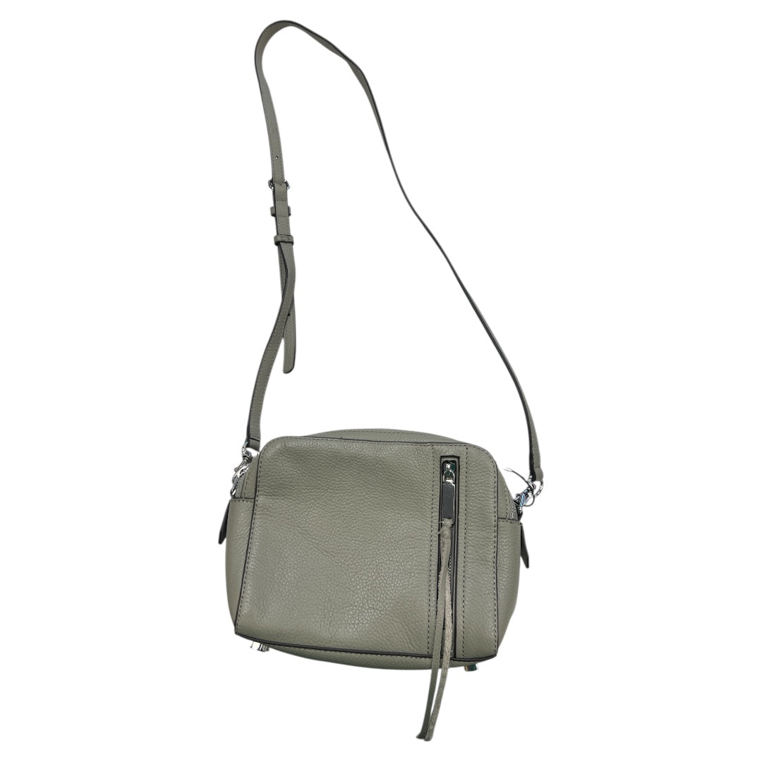 Crossbody Designer By Rebecca Minkoff In Grey, Size:Small