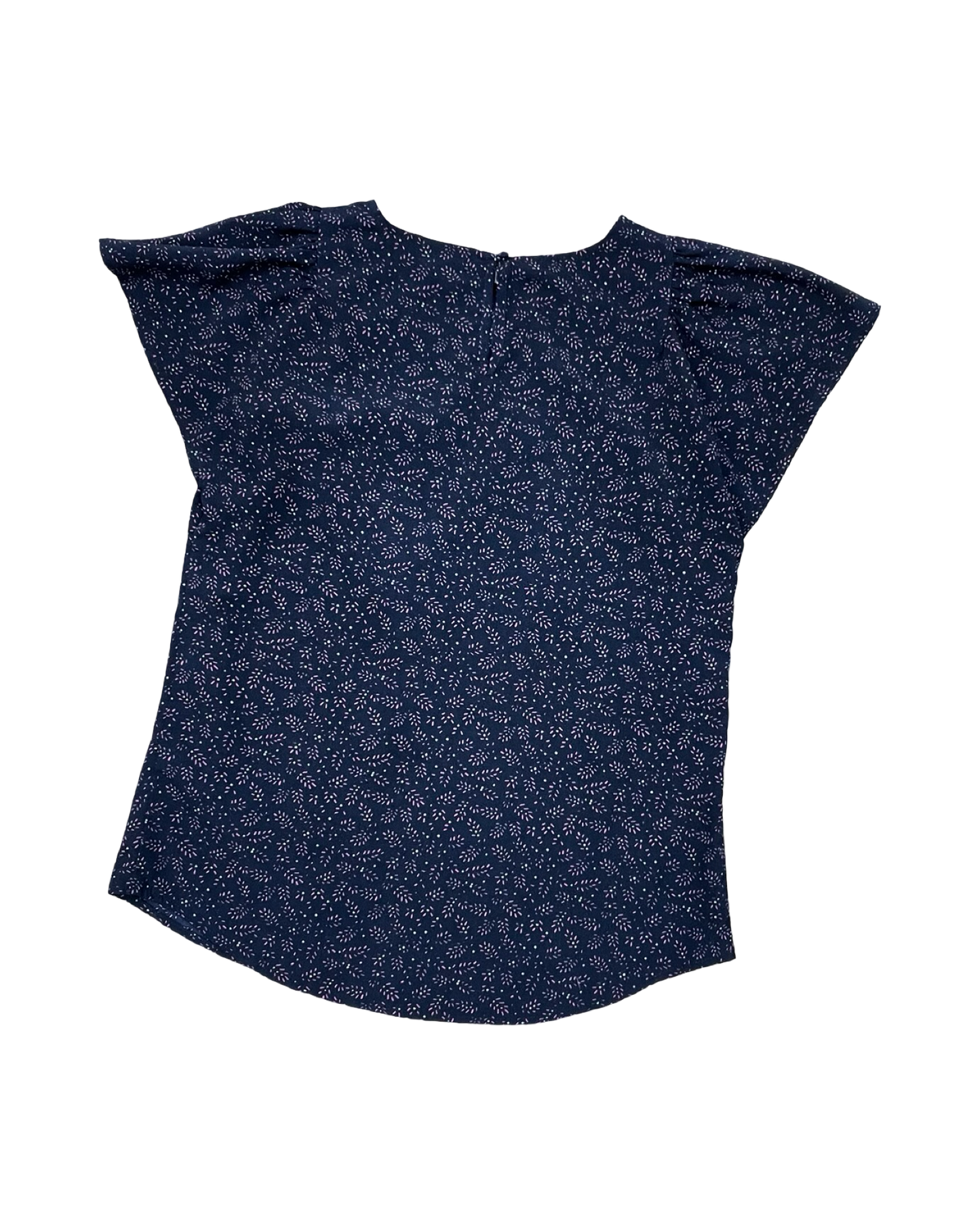 Top Ss By Clothes Mentor In Navy, Size:Xs