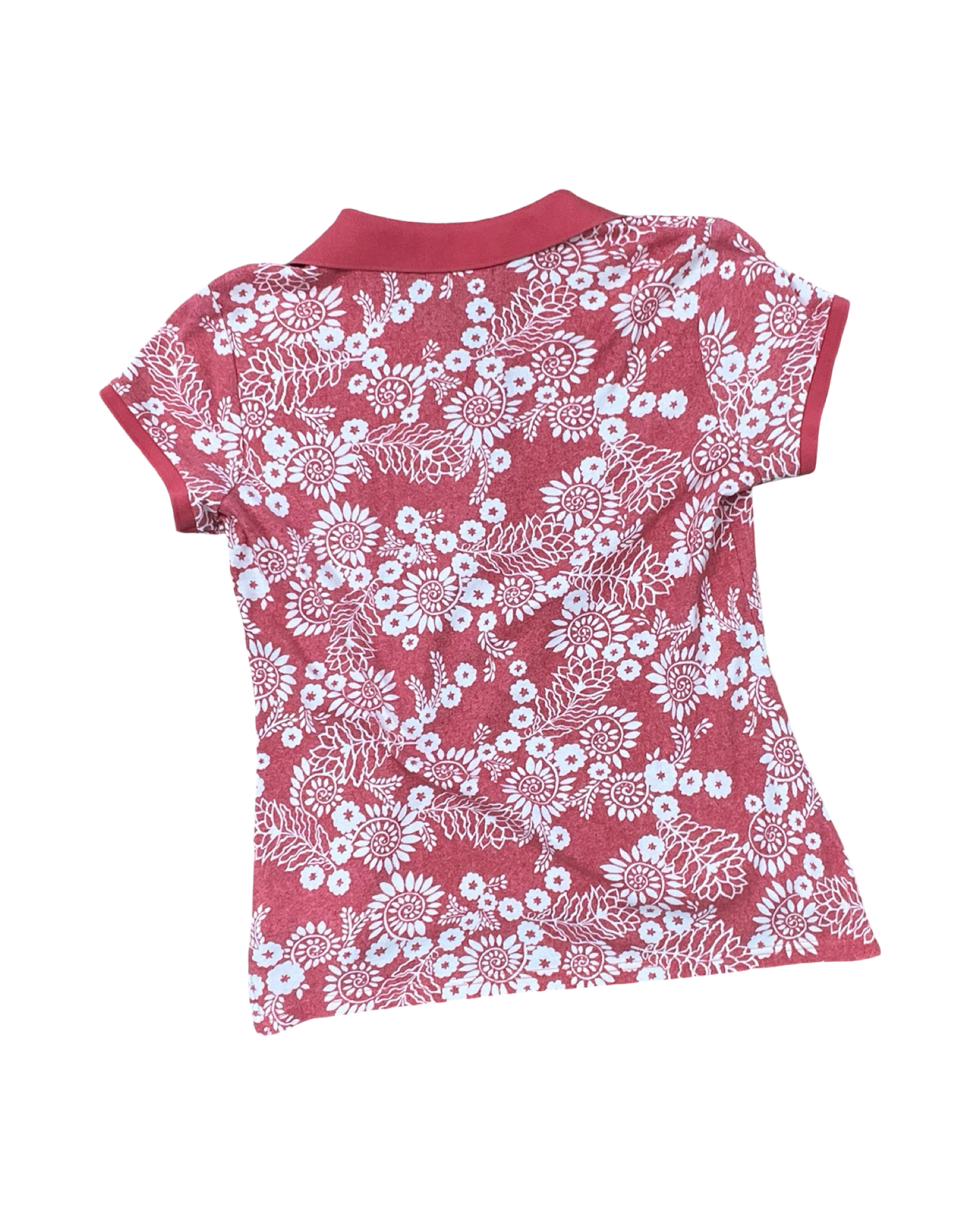 Top Ss By Chaps In Red & White, Size:S
