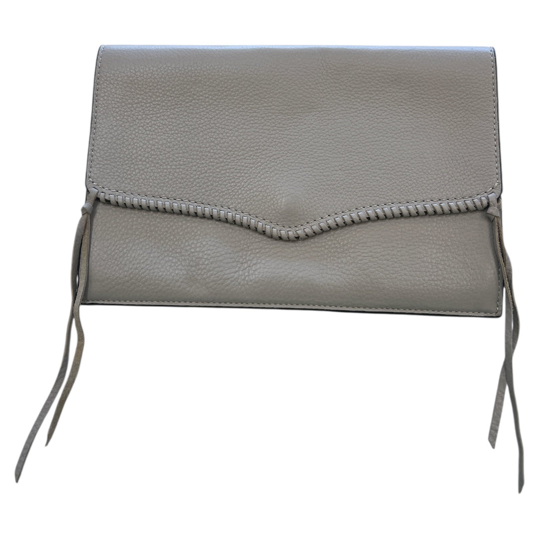 Clutch Designer By Rebecca Minkoff In Taupe, Size:Large