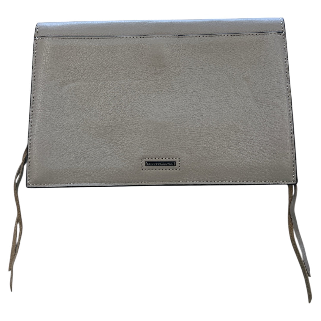 Clutch Designer By Rebecca Minkoff In Taupe, Size:Large
