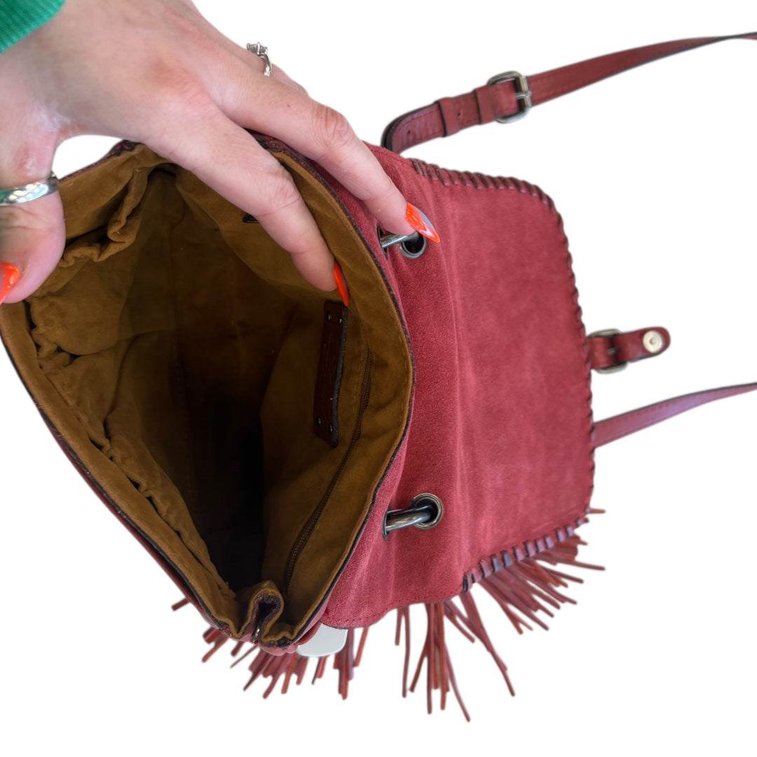 Crossbody Designer By Patricia Nash In Red, Size:Medium