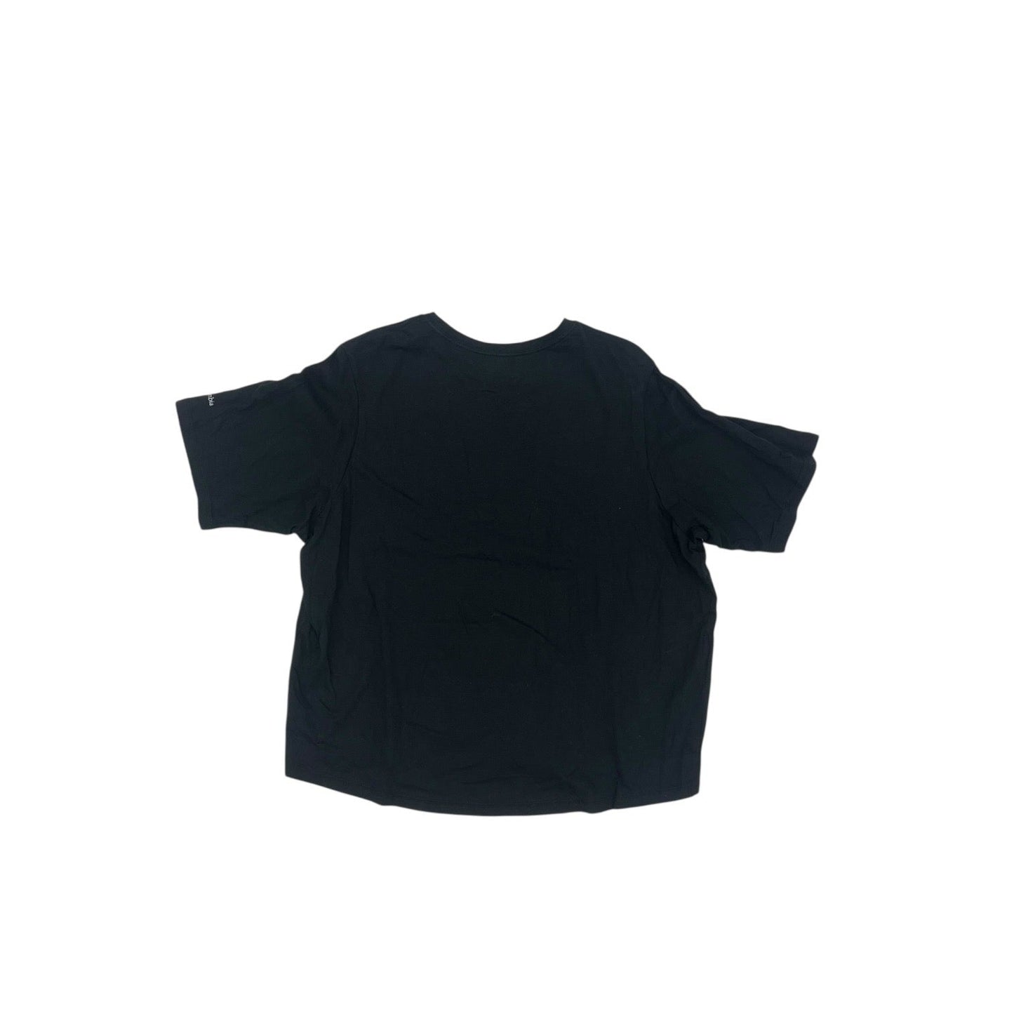 Athletic Top Ss By Columbia In Black, Size:L