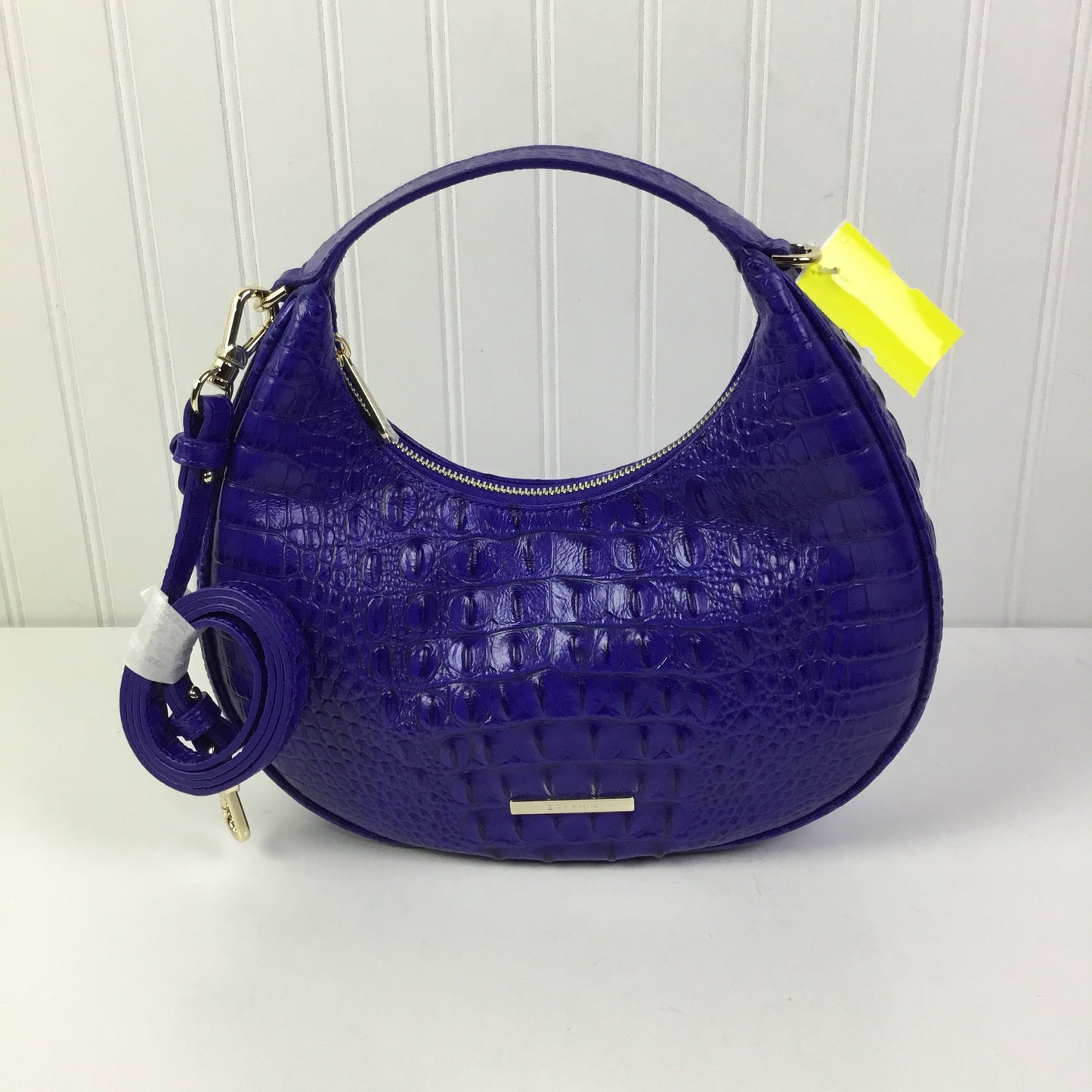Crossbody Designer By Brahmin In Blue, Size:Medium