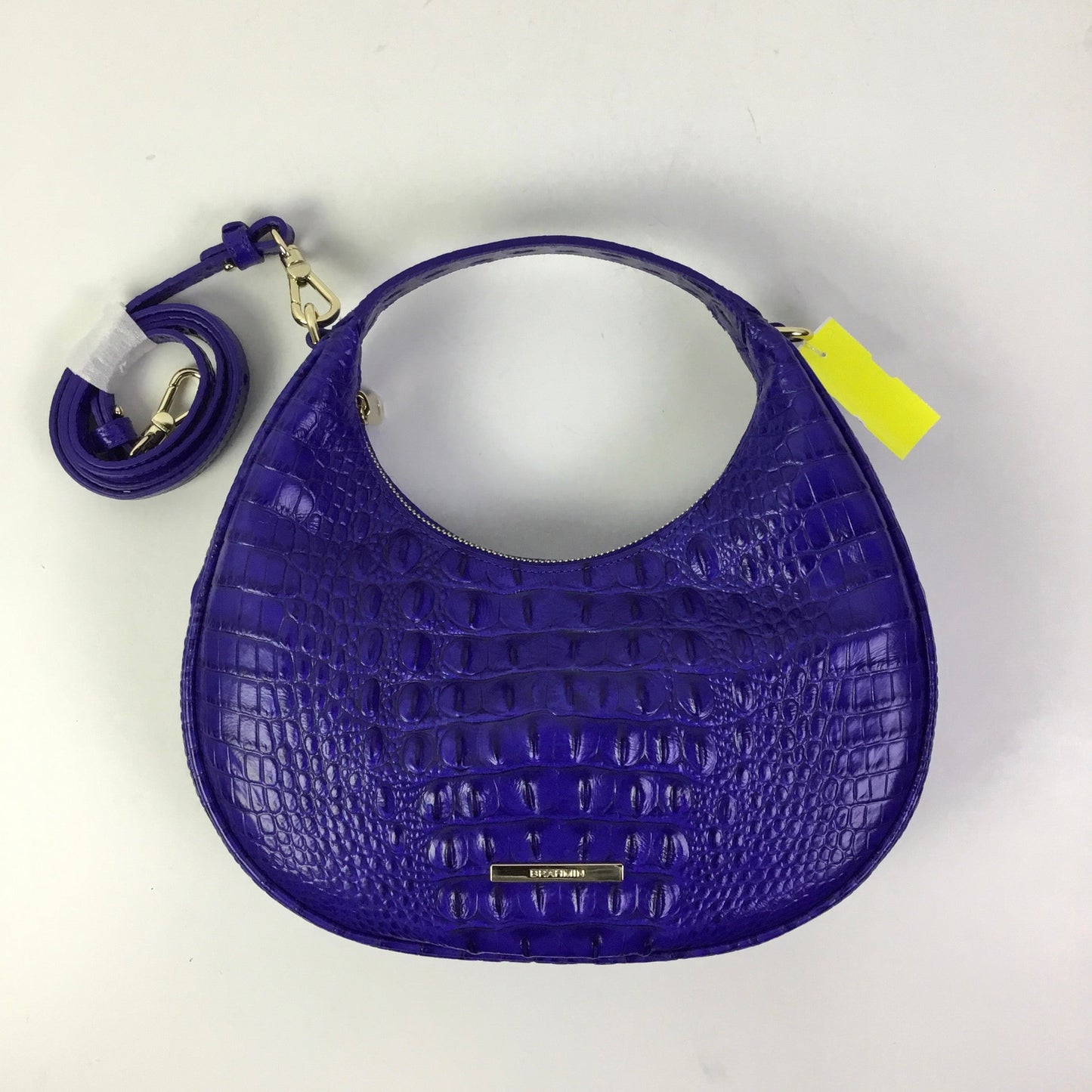 Crossbody Designer By Brahmin In Blue, Size:Medium