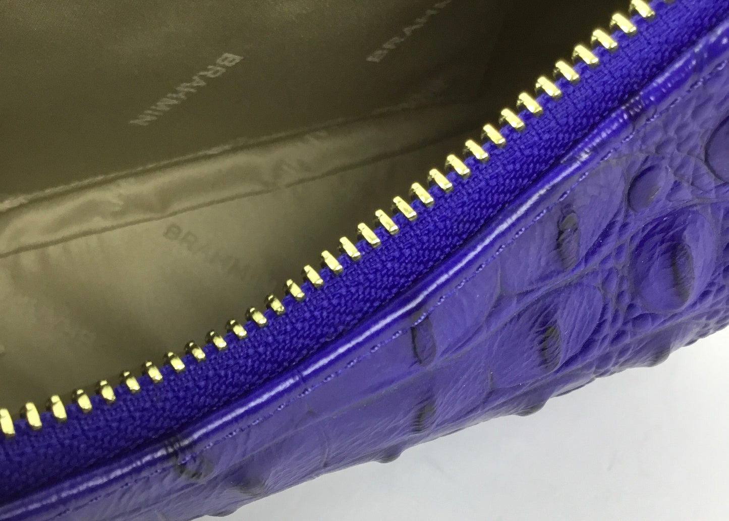 Crossbody Designer By Brahmin In Blue, Size:Medium