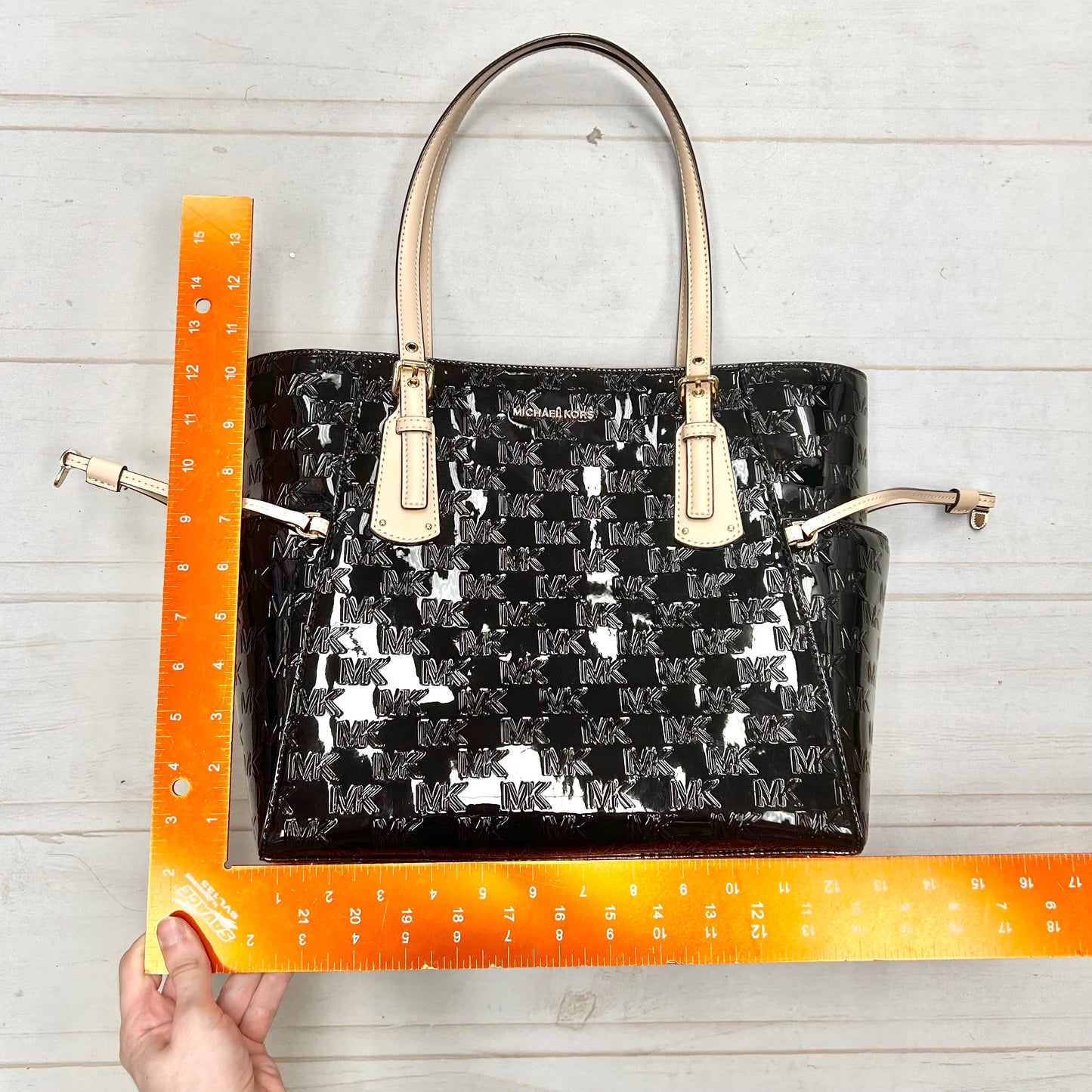 Handbag Designer By Michael Kors, Size: Large