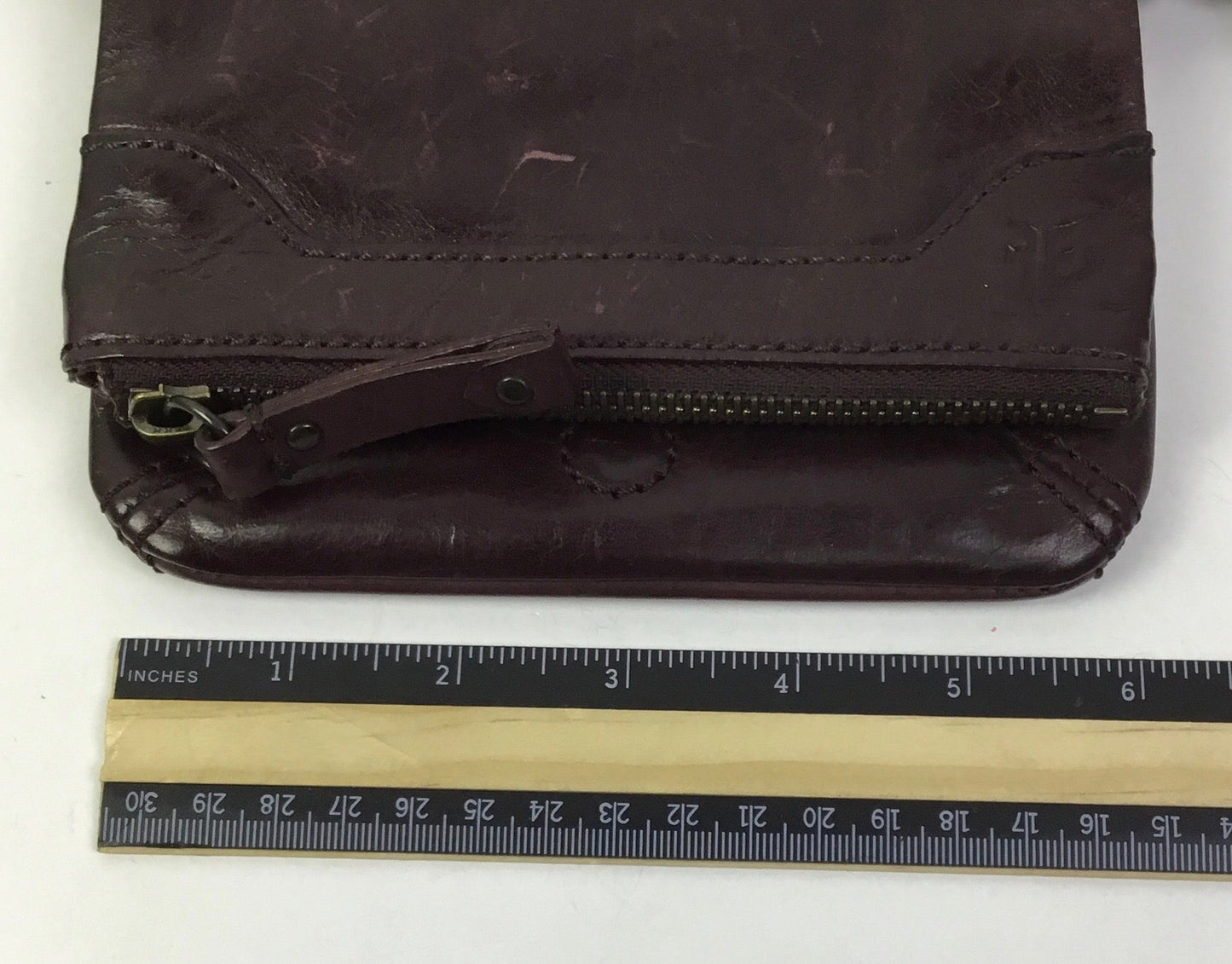 Crossbody Designer By Frye In Purple, Size:Small