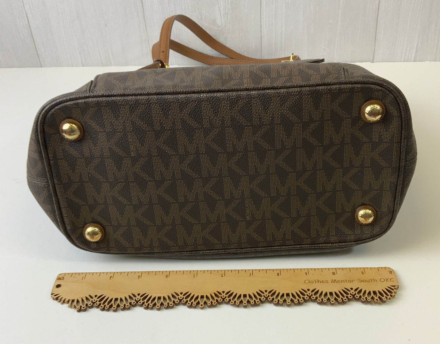 Handbag Designer By Michael Kors Collection In Brown, Size:Large
