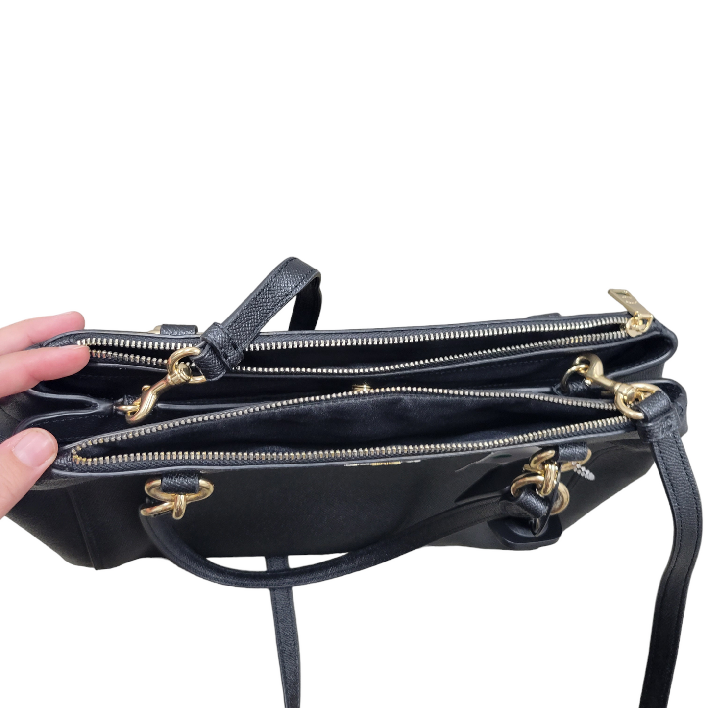 Handbag Designer By Coach Size: Large