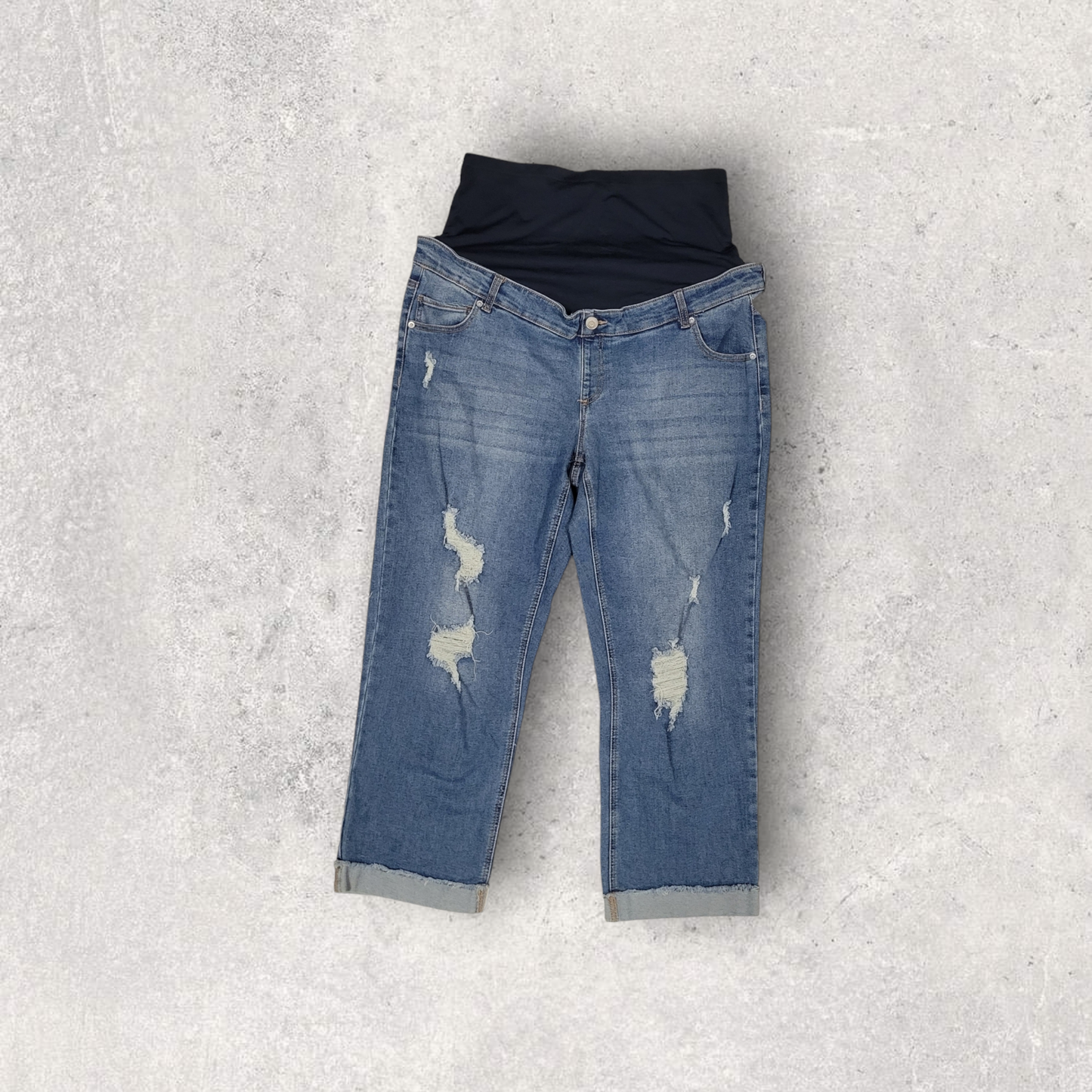 Maternity Jeans By Time And Tru Size: Xxl