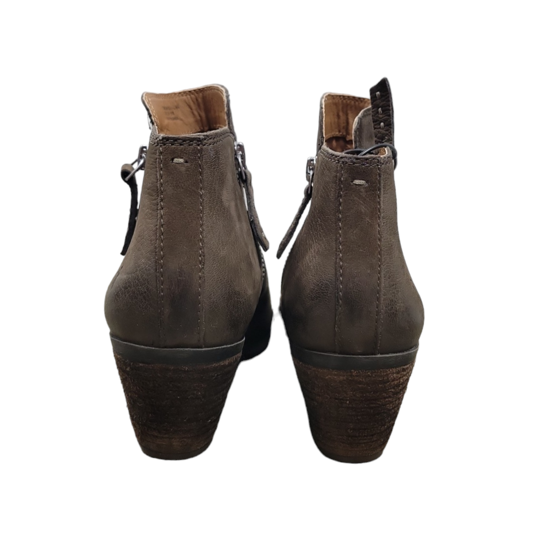 Designer Boots Ankle Heels By Frye Size: 7.5