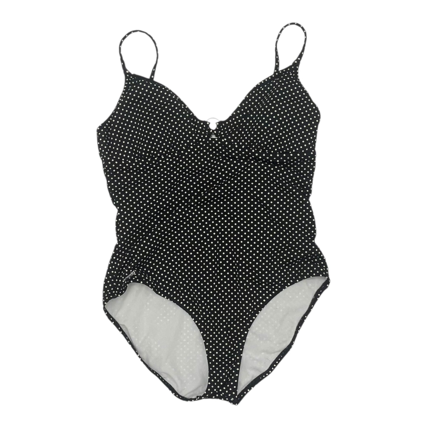Swimsuit By Cme In Polkadot Pattern, Size:1X