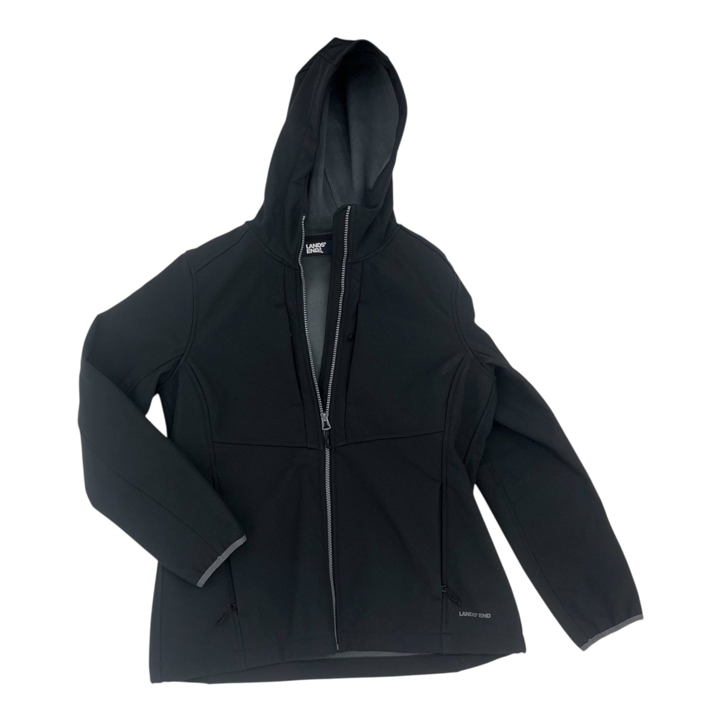 Jacket Other By Lands End In Black, Size:M