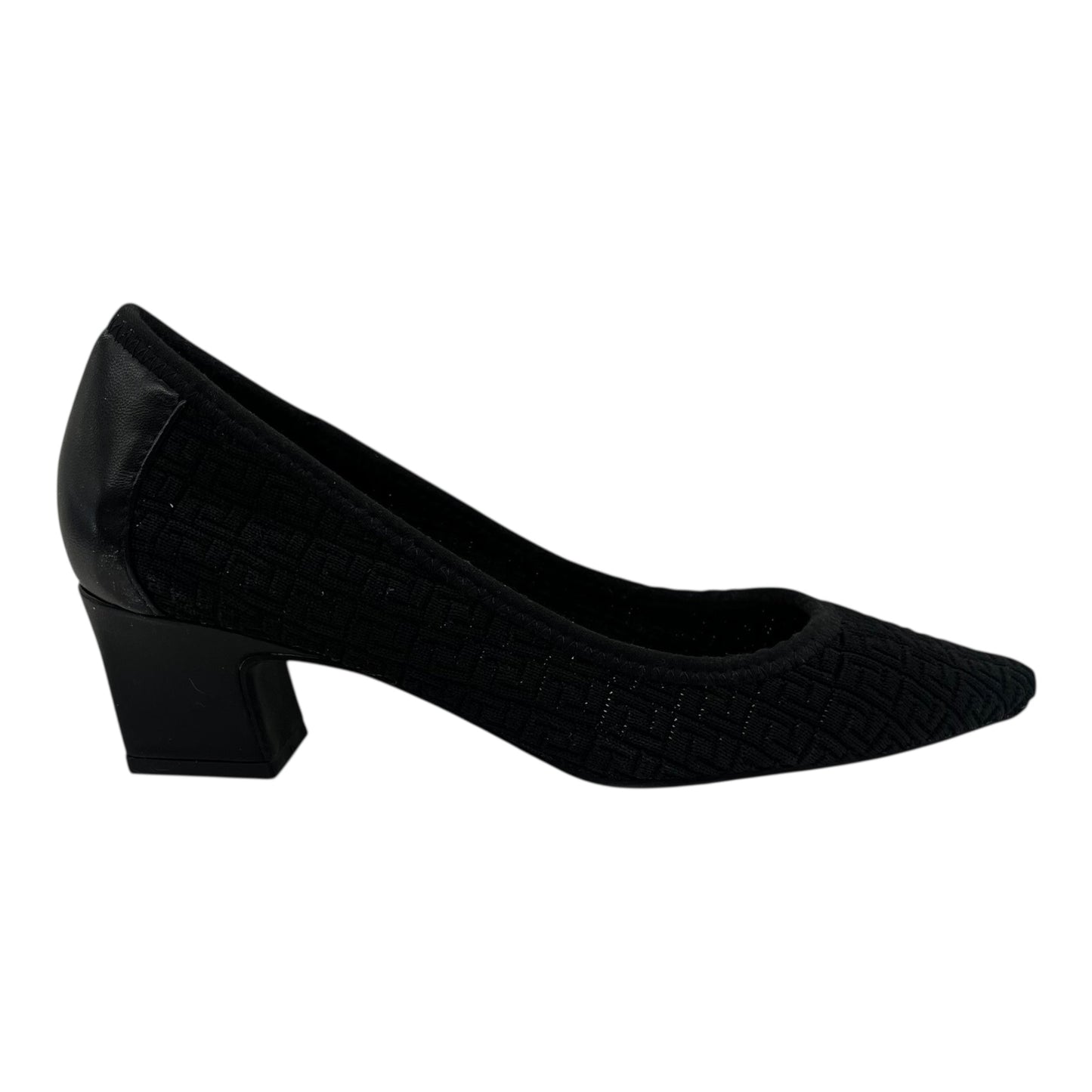 Shoes Heels Block By Adrienne Vittadini In Black, Size:8.5