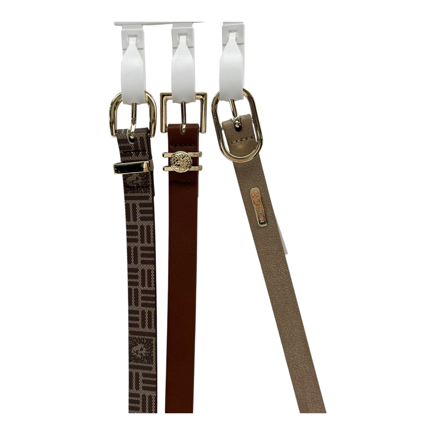 Belt By Anne Klein In Brown, Size:Xlarge