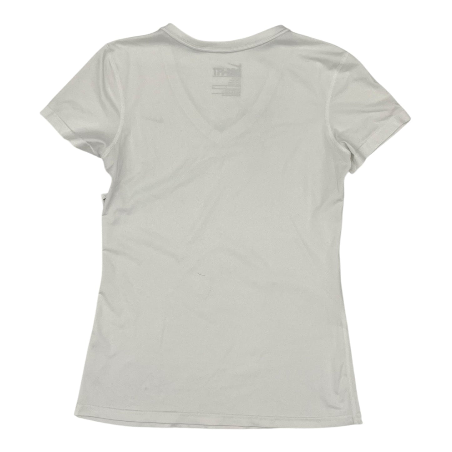 Athletic Top Ss By Nike In White, Size:S