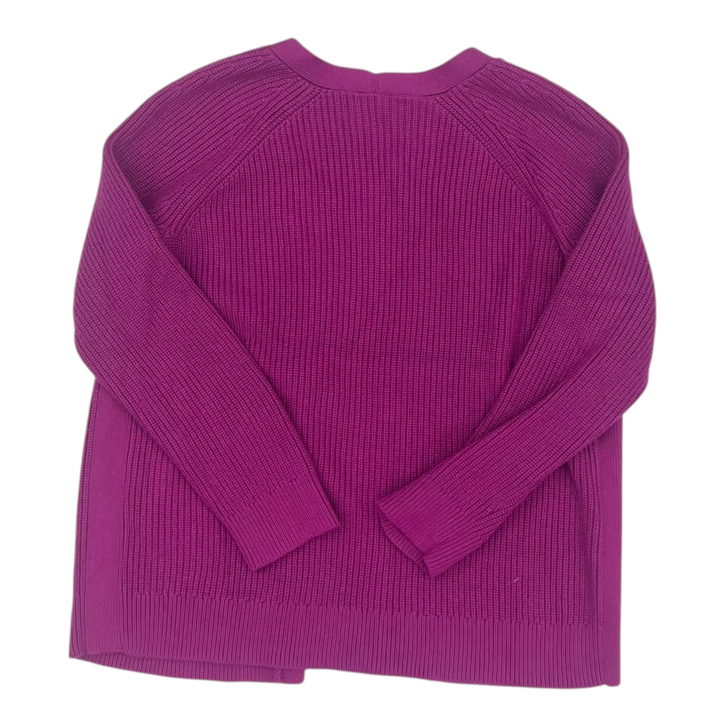 Sweater Cardigan By Talbots In Pink, Size:1X
