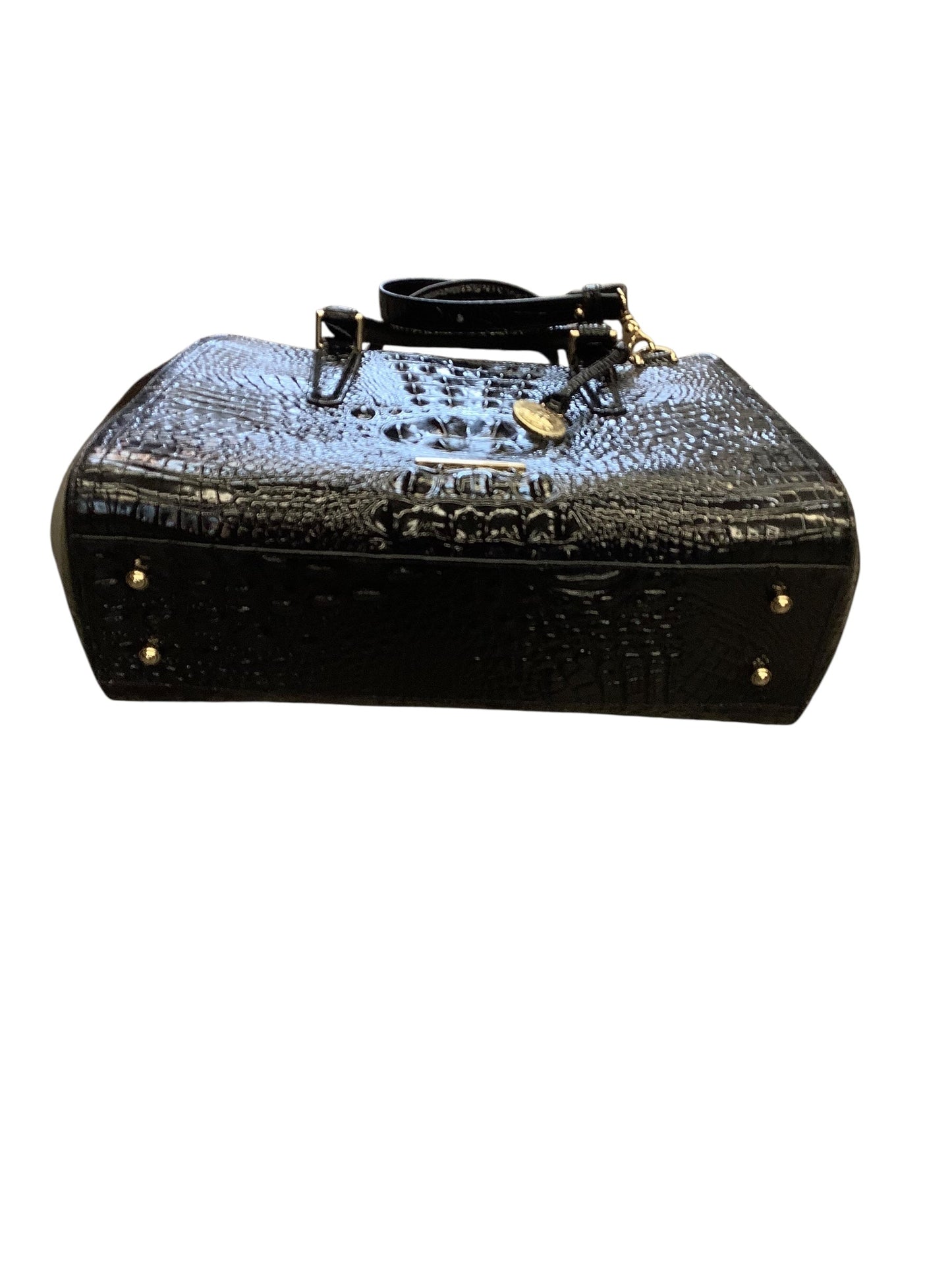 Handbag Designer By Brahmin In Black, Size:Large