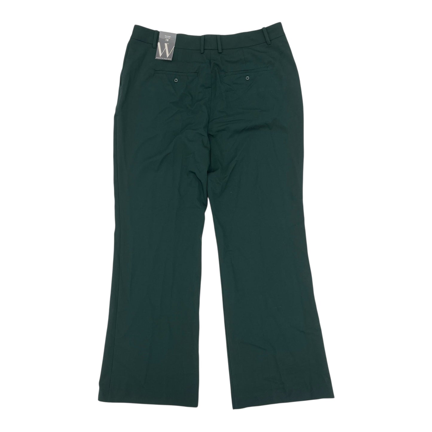 PANTS CHINOS & KHAKIS by WORTHINGTON In GREEN, Size: 16