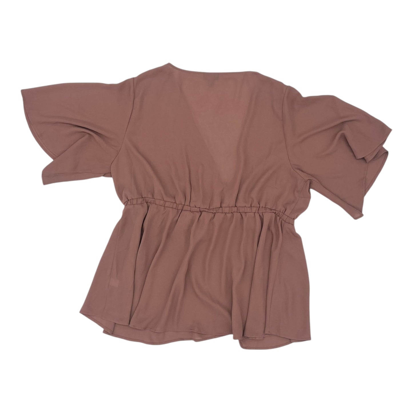 Blouse Ss By Torrid In Taupe, Size:2X