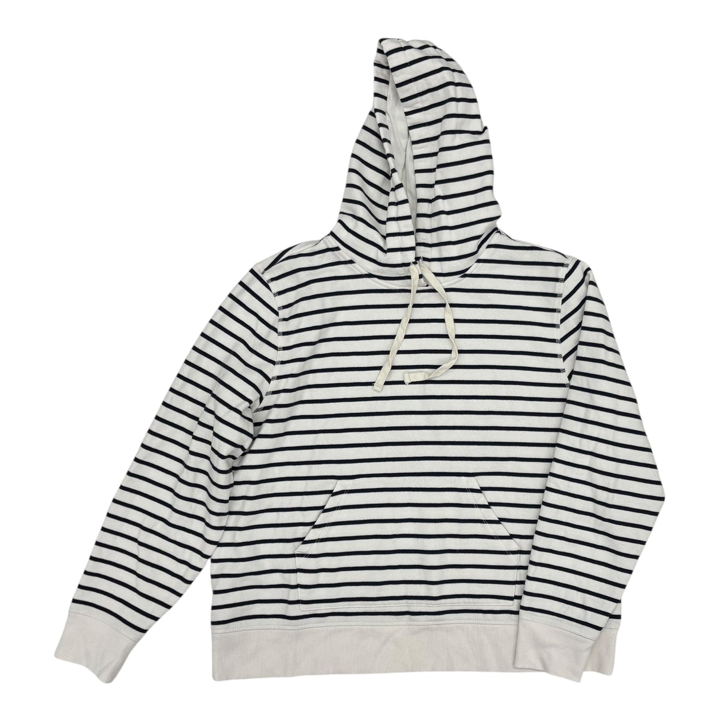 Sweatshirt Hoodie By Amazon Essentials In Blue & White, Size:Xl