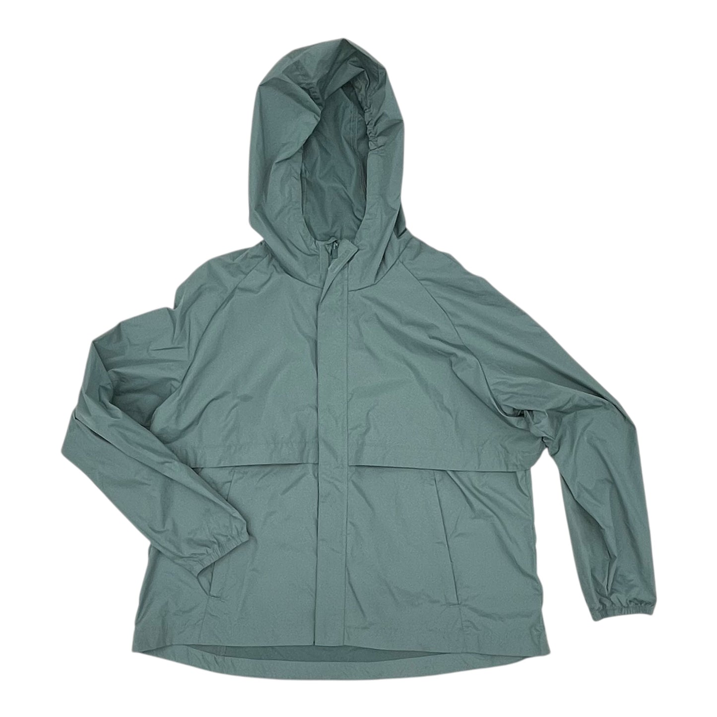 Jacket Windbreaker By All In Motion In Green, Size:Xl