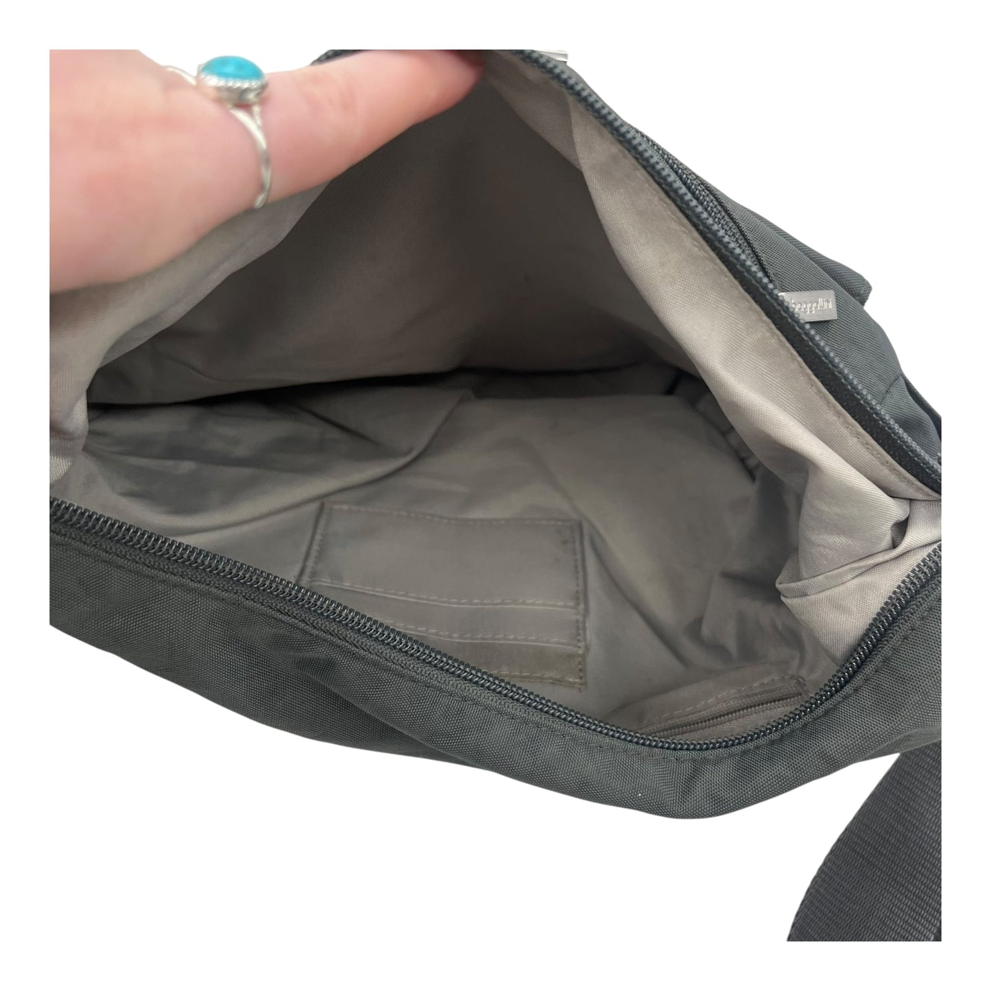 Crossbody By Baggallini In Grey, Size:Medium