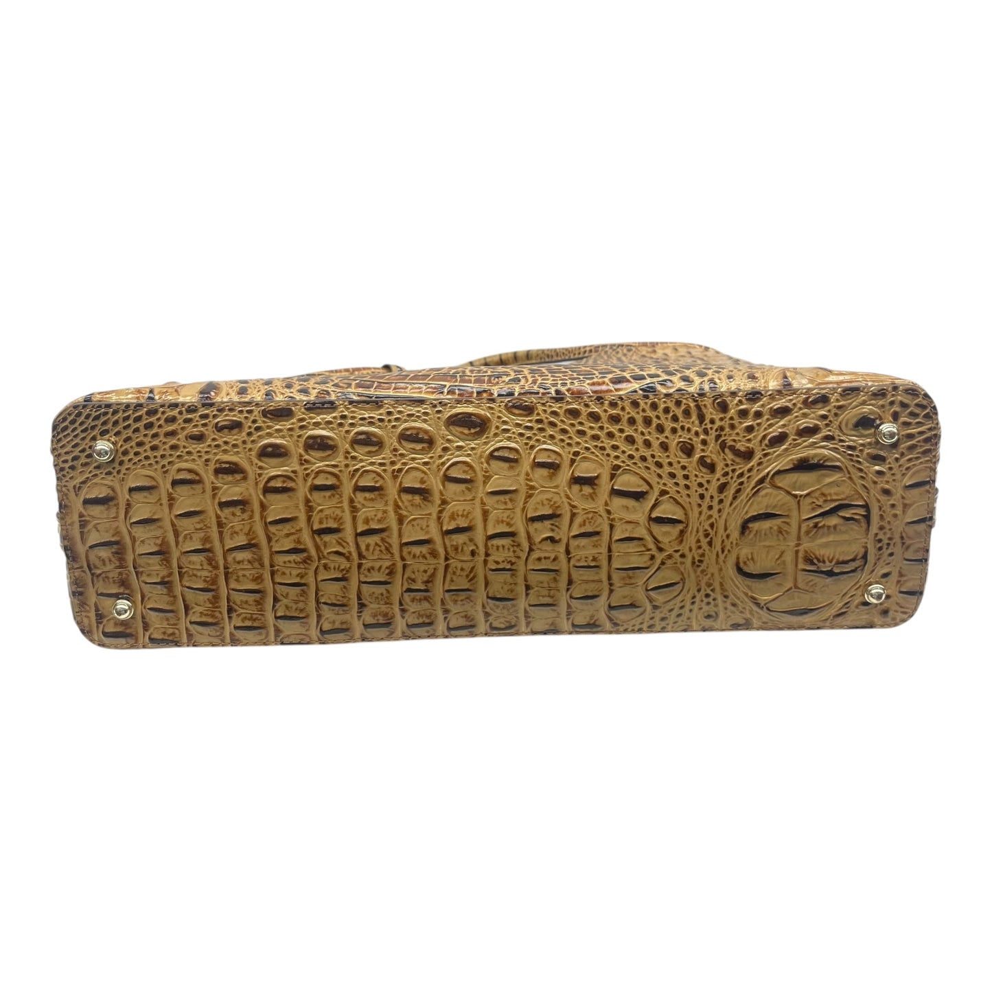 Handbag Designer By Brahmin In Tan, Size:Medium