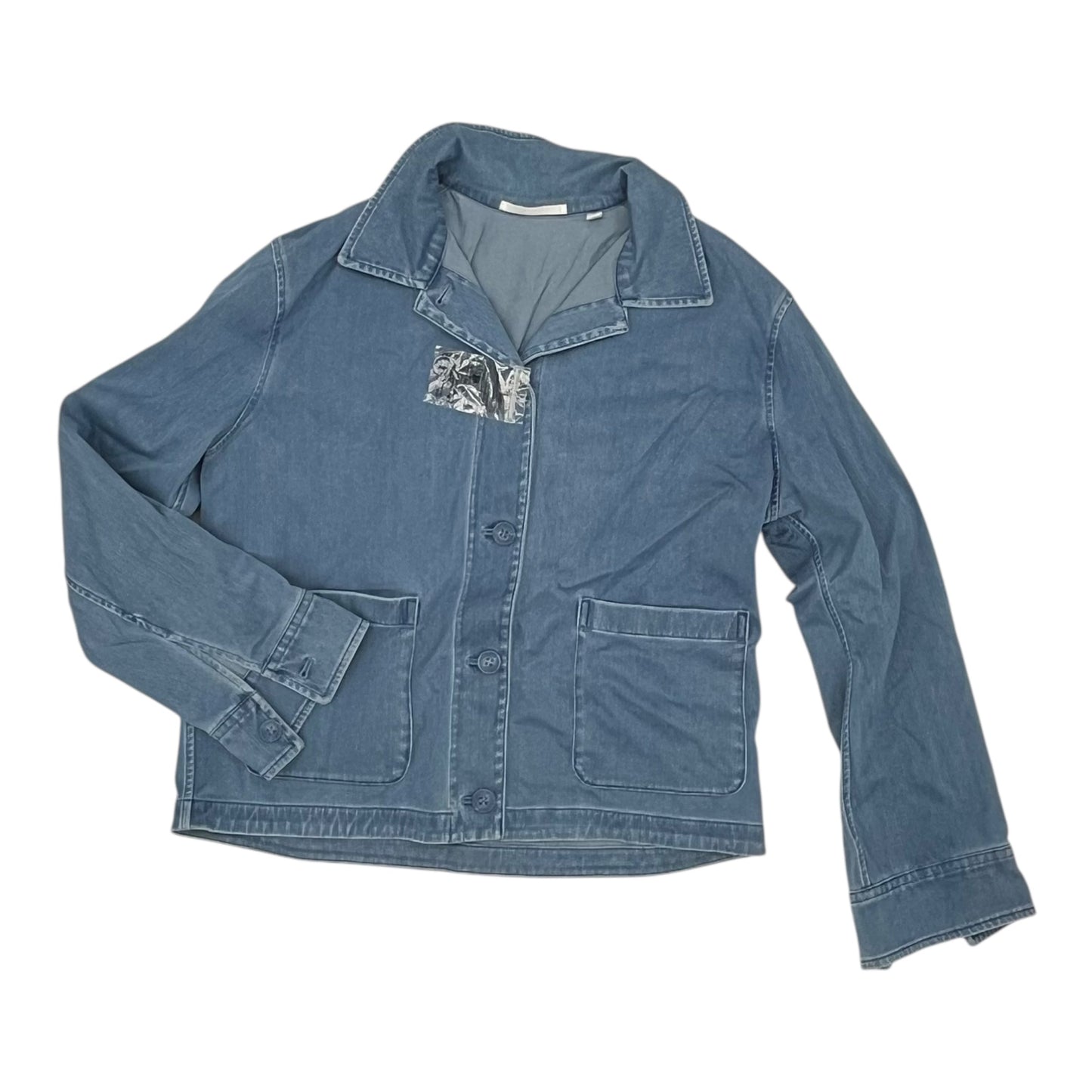JACKET DENIM by UNIQLO in BLUE DENIM, Size:S
