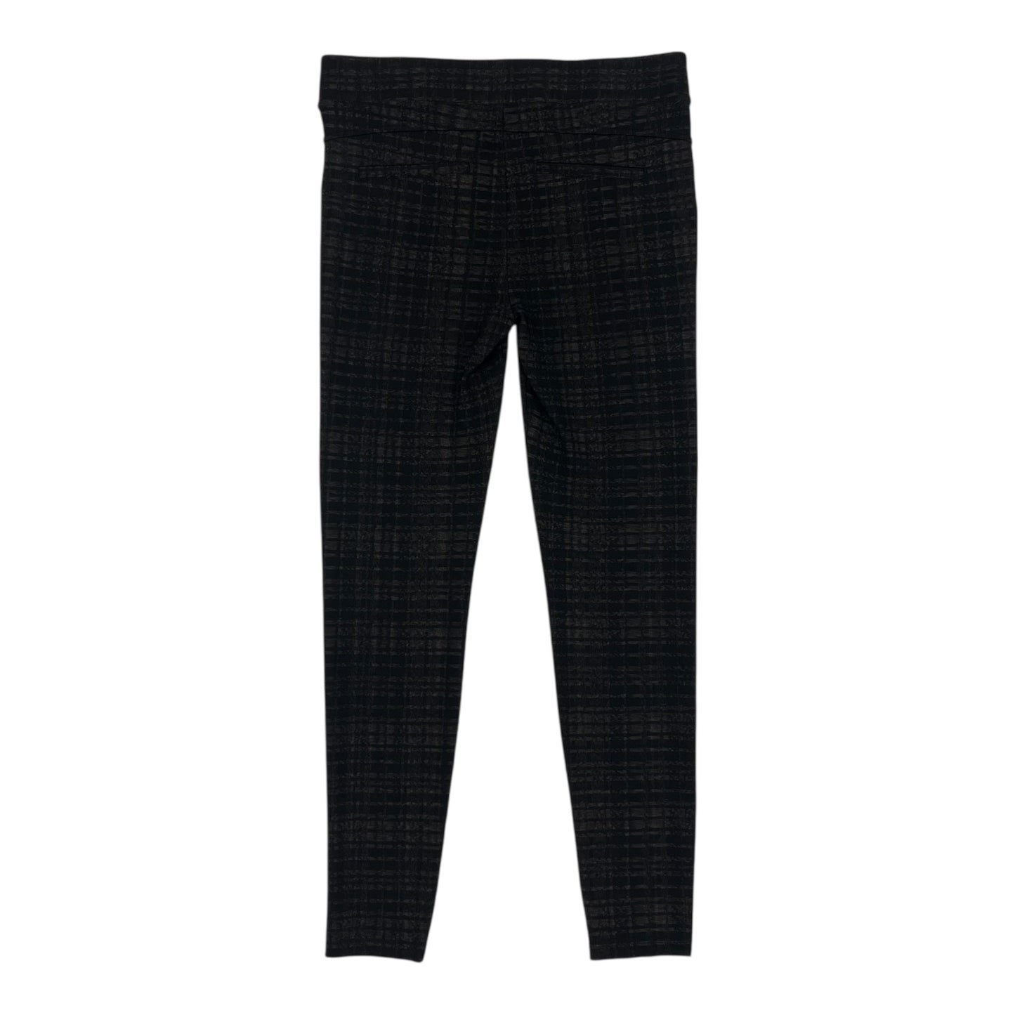 Pants Leggings By Liverpool In Black & Brown, Size:10