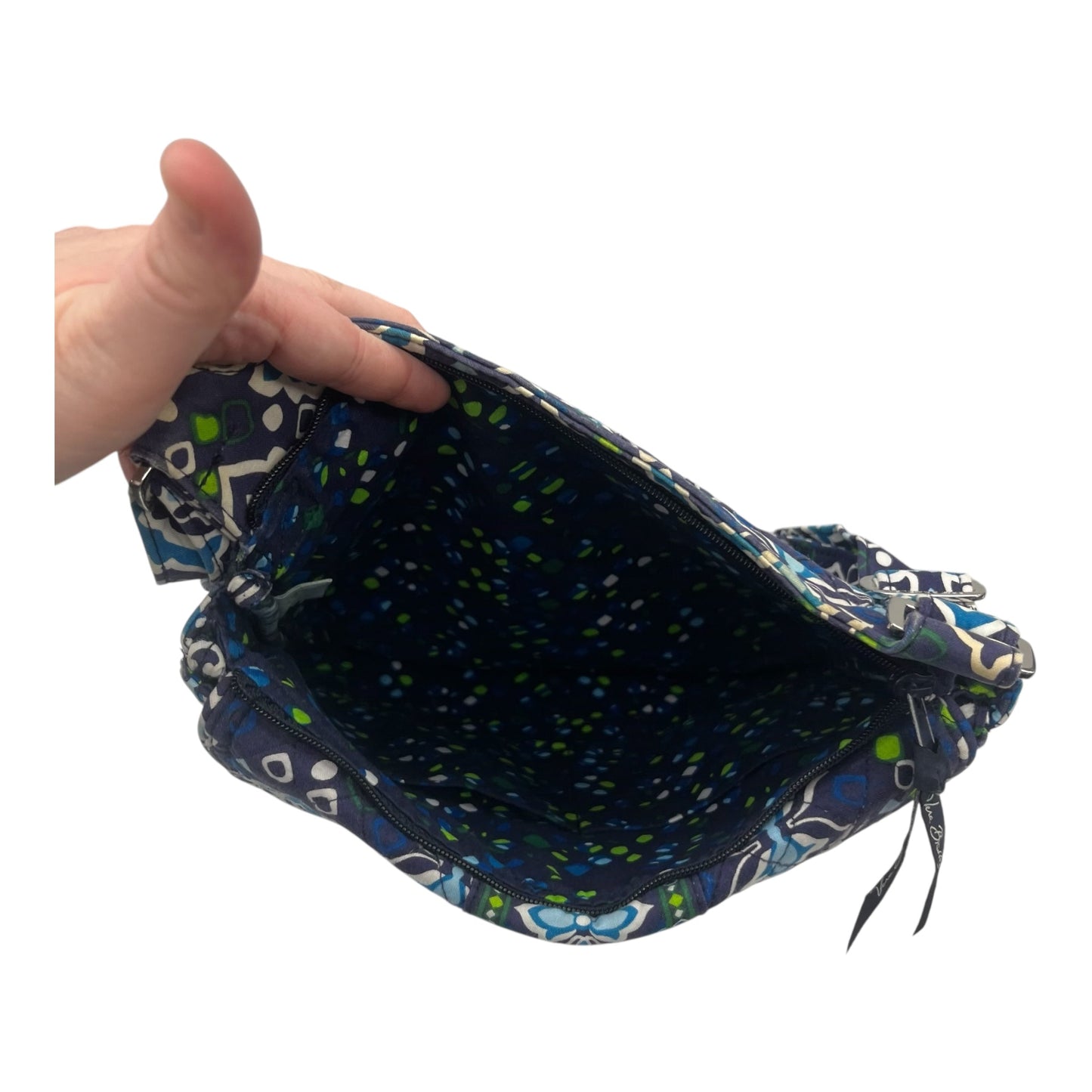 Crossbody By Vera Bradley In Blue, Size:Large