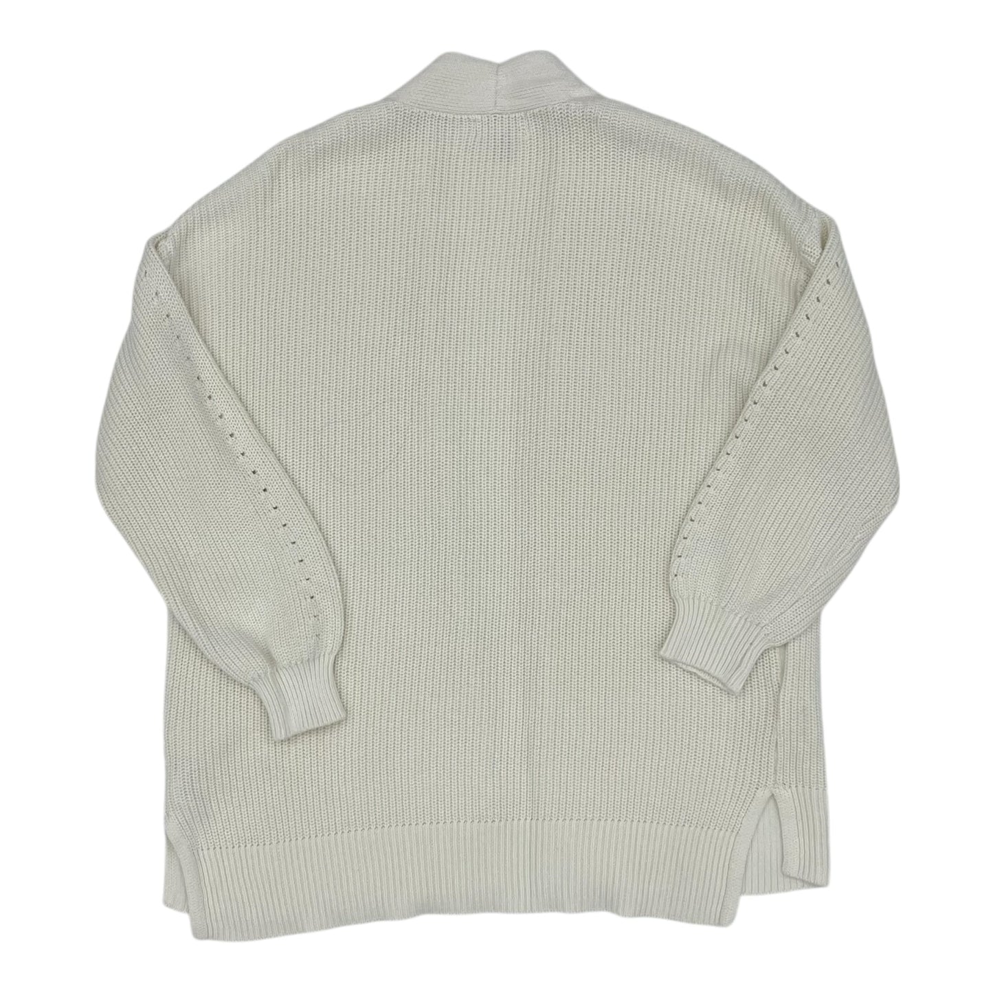 Sweater Cardigan By Universal Thread In Cream, Size:M