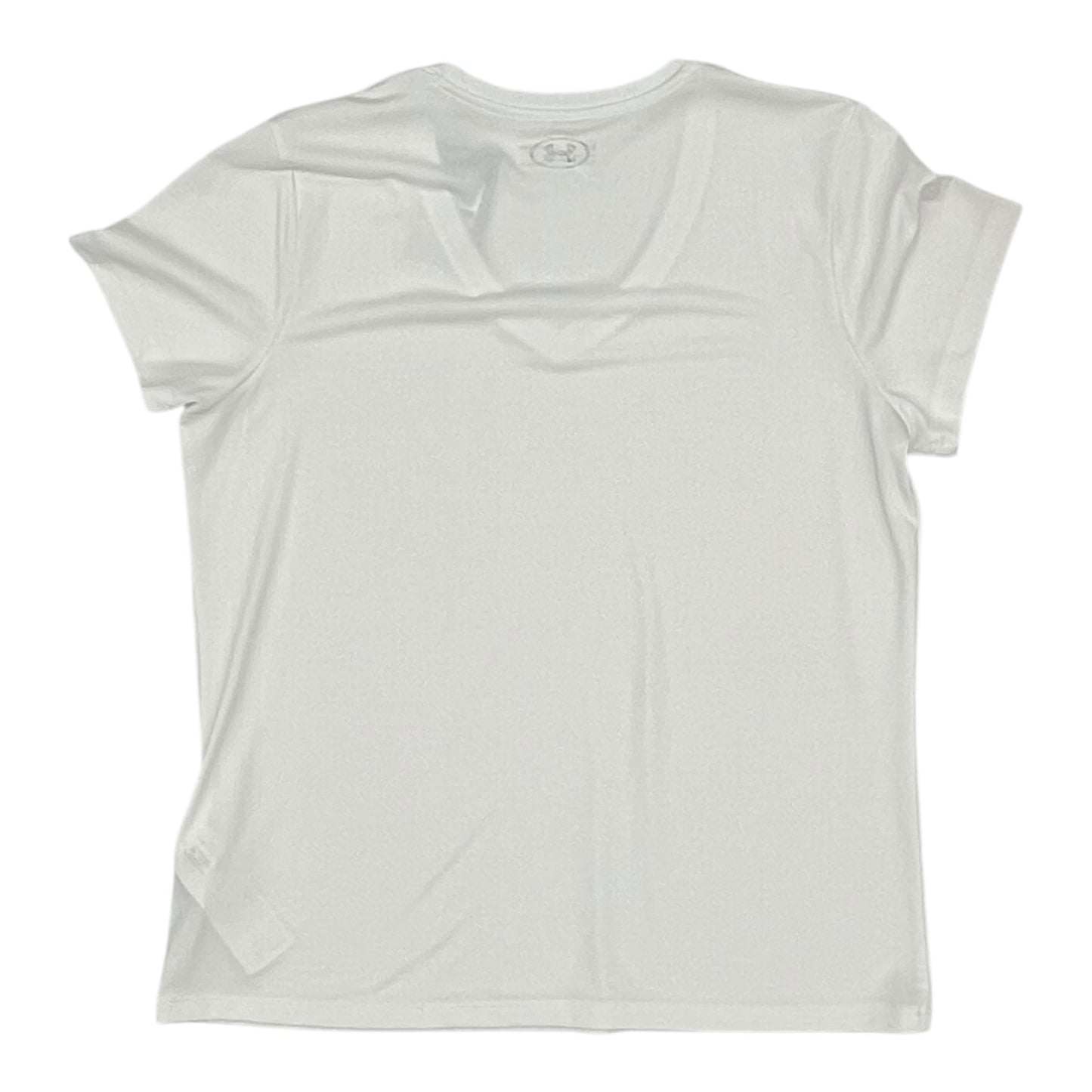 Athletic Top Ss By Under Armour In White, Size:Xl