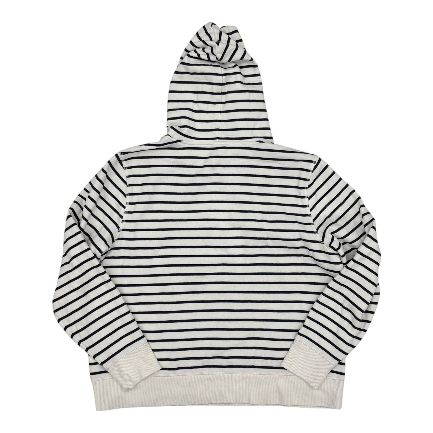 Sweatshirt Hoodie By Amazon Essentials In Blue & White, Size:Xl