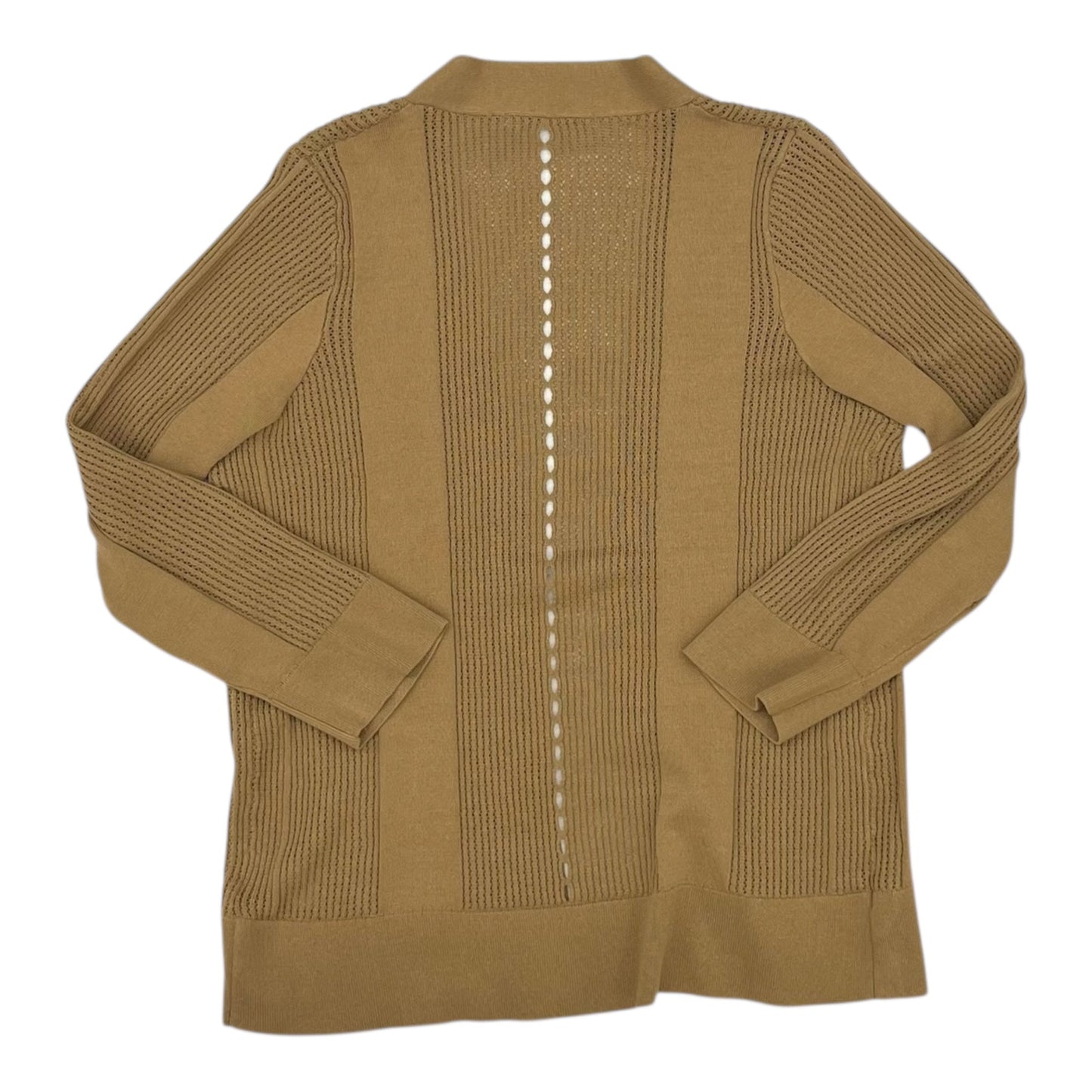 Cardigan By Cyrus Knits In Brown, Size:Xs