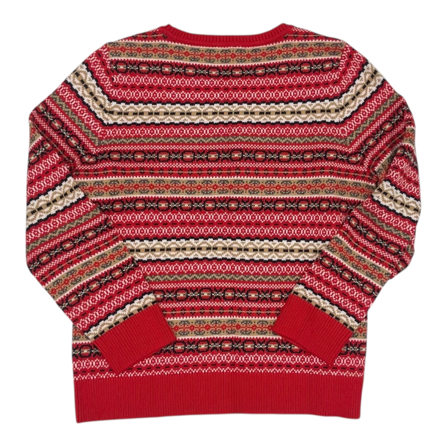 Sweater By Talbots In Red, Size:L