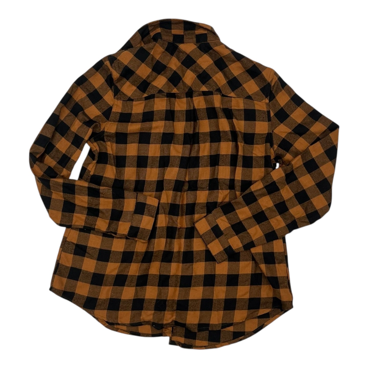 Blouse Ls By Maurices In Black & Brown, Size:S