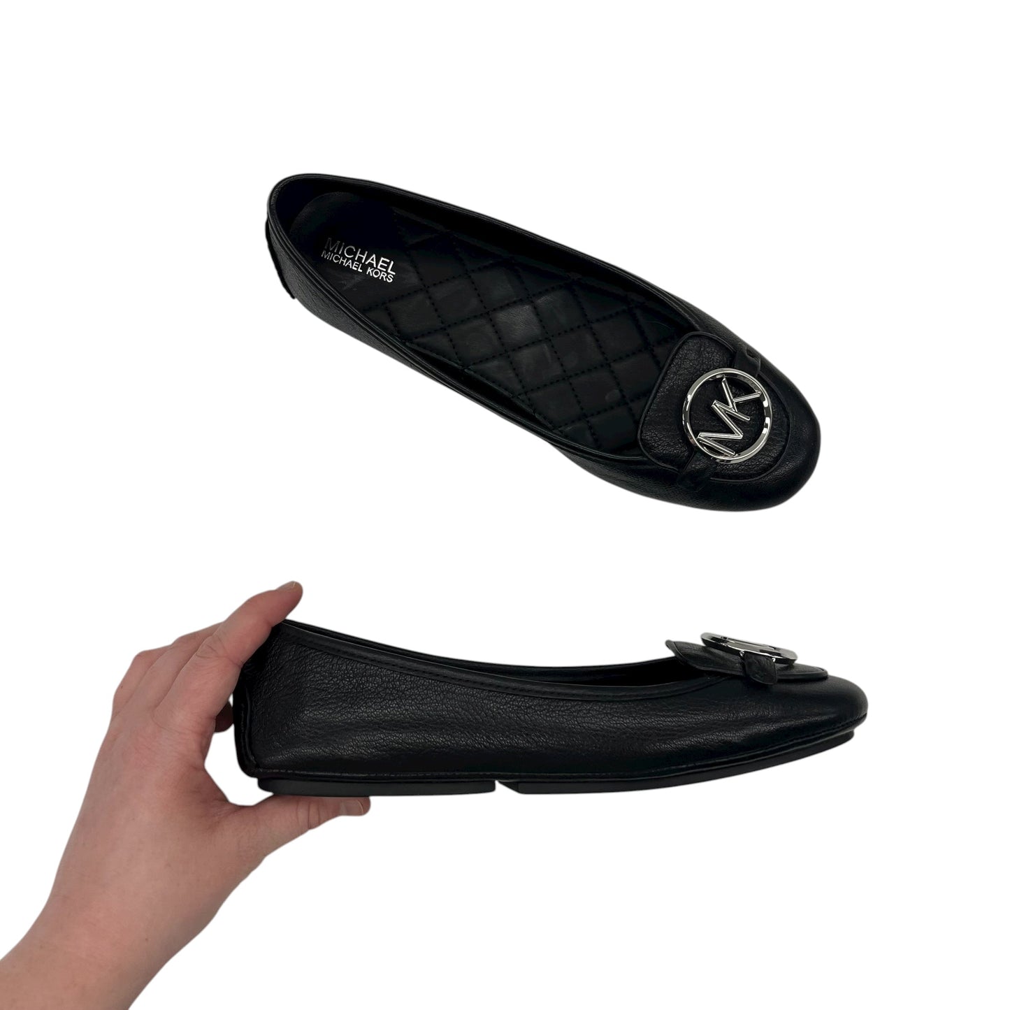 Shoes Designer By Michael Kors In Black, Size:7.5