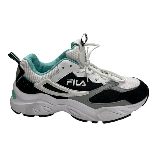 Shoes Sneakers By Fila In White, Size:8