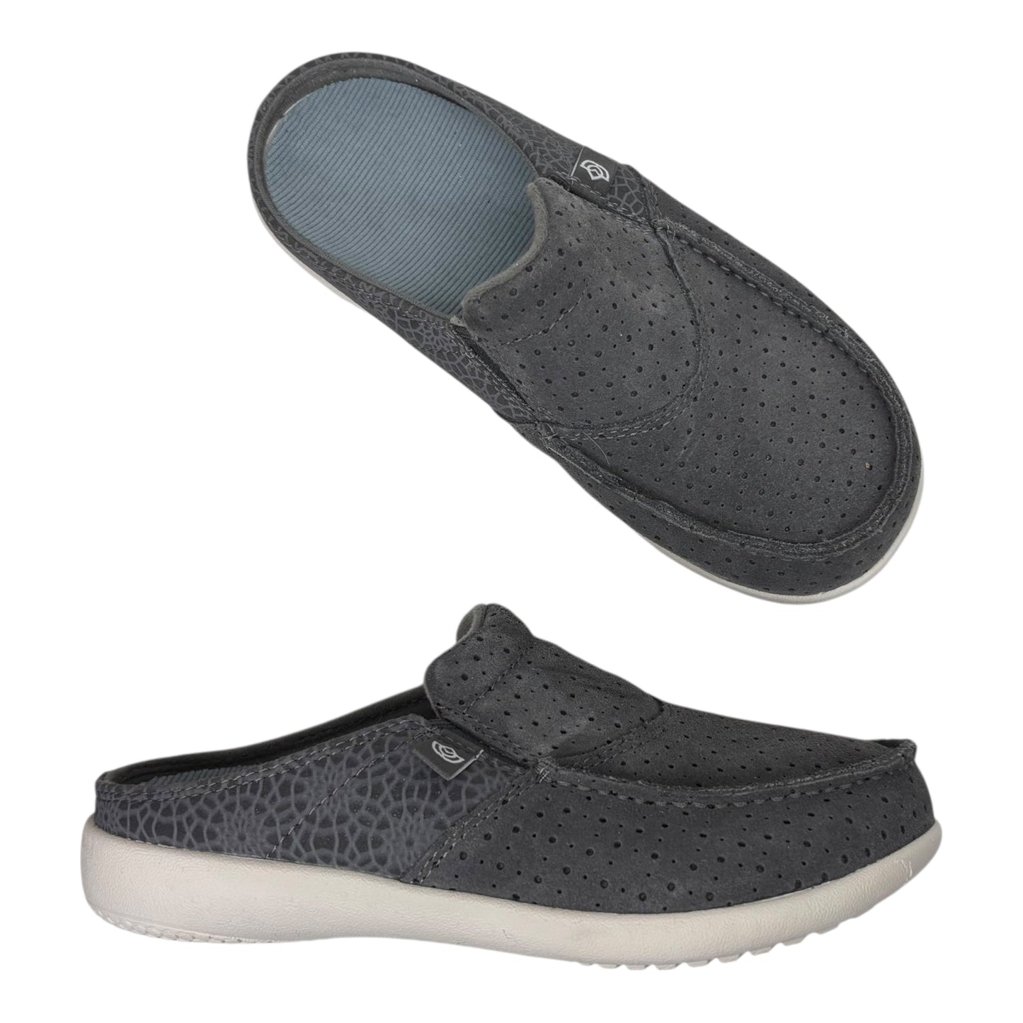 Shoes Flats By Spenco In Grey, Size:7