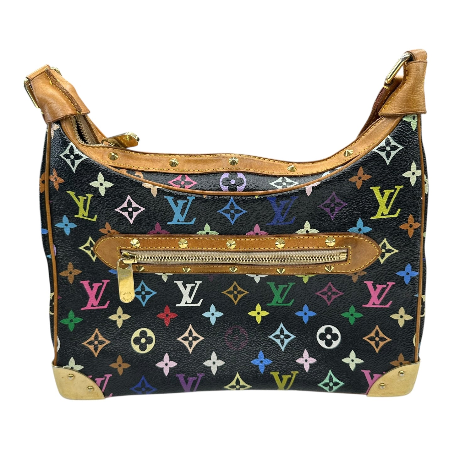 Handbag Luxury Designer By Louis Vuitton In Multi, Size:Medium