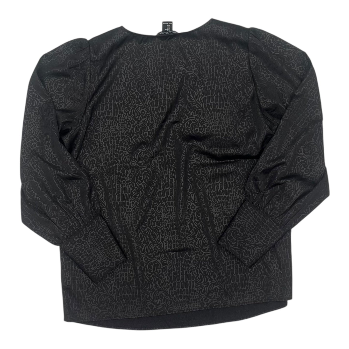 Blouse Ls By Rachel Zoe In Black, Size:M