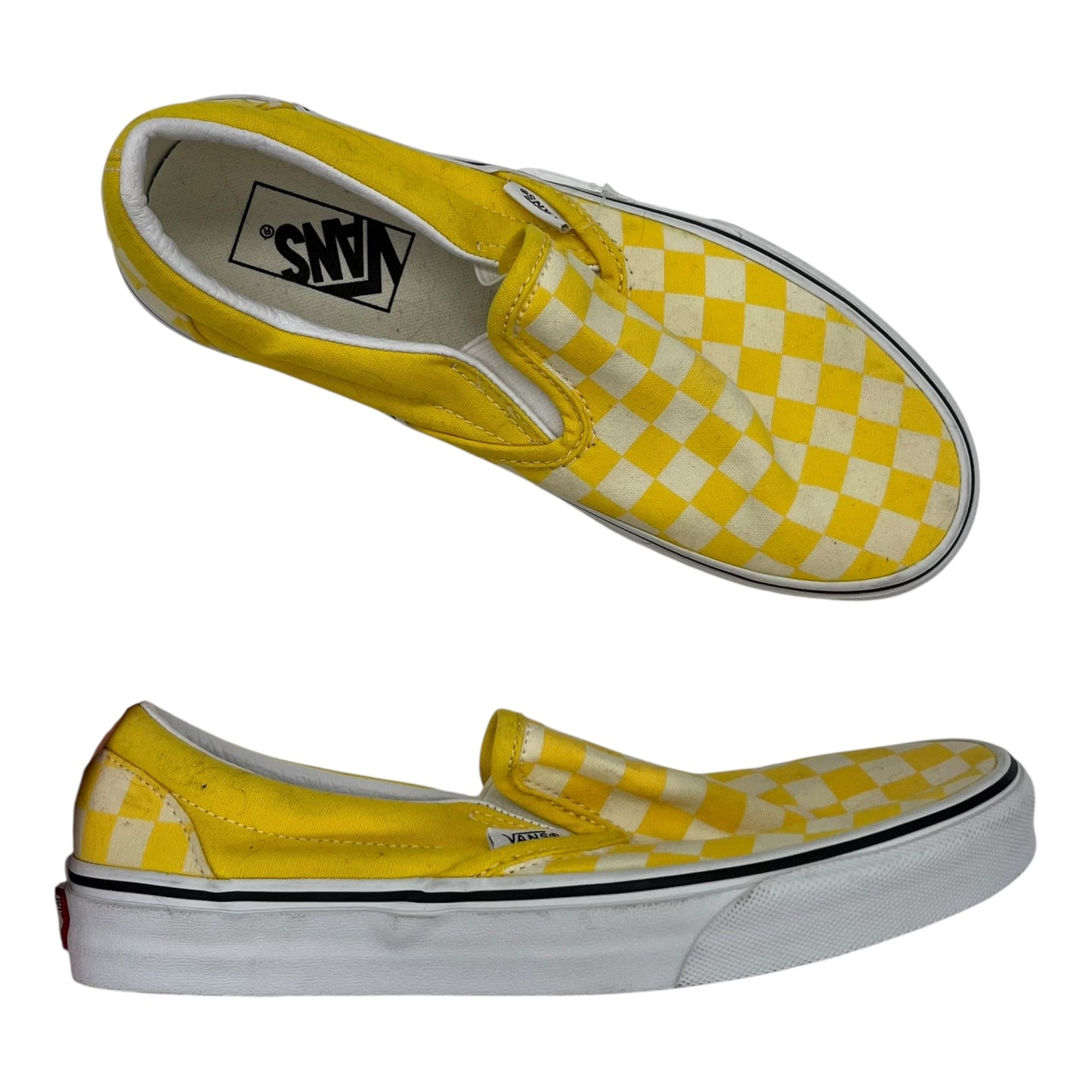 Shoes Sneakers By Vans In Yellow, Size:8