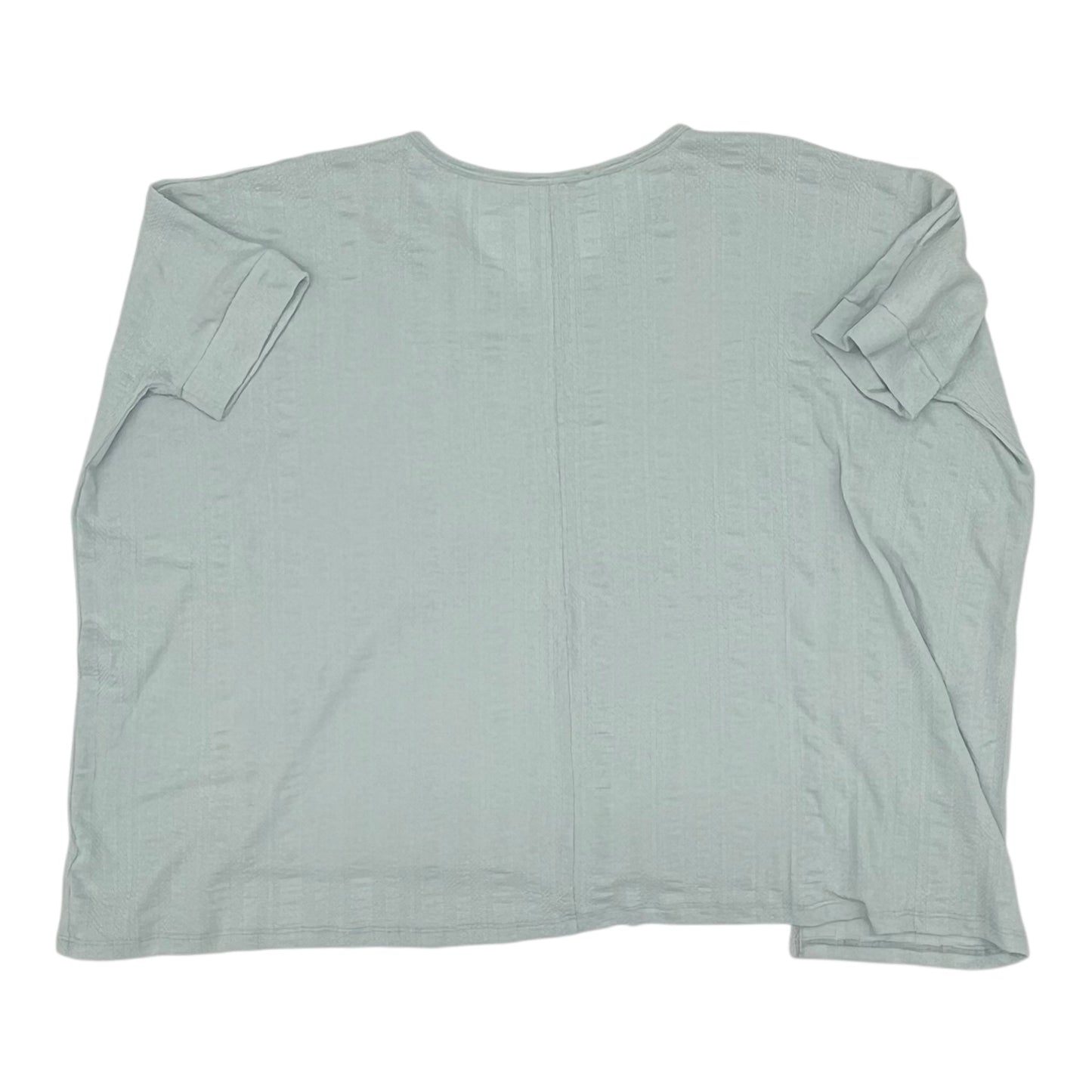 Top Ss By Clothes Mentor In Blue, Size:1X