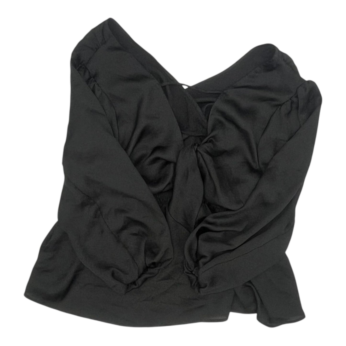 Blouse Ls By Torrid In Black, Size:1X